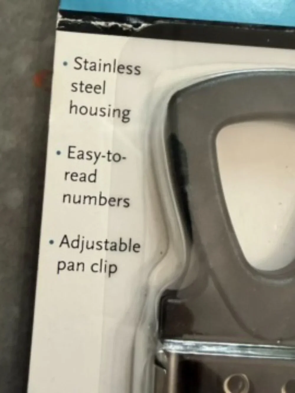 Taylor TruTemp Candy & Deep Fry Thermometer Stainless Steel Adjustable Pan Clip